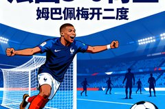 法国3-0荷兰战报，姆巴佩梅开二度
